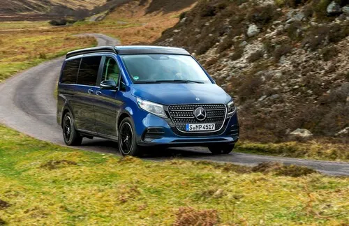 Mercedes Marco Polo: Eksterijer - Pogled tri četvrtine - Prednje desno
